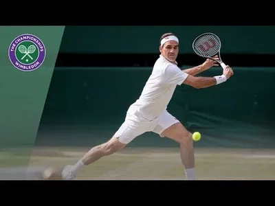 Play of the Final from Federer against Djokovic at Wimbledon