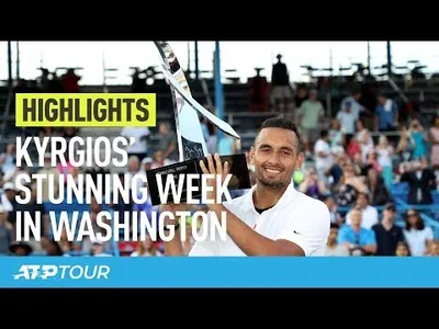 Flashback on Kyrgios' wonderful Washington week