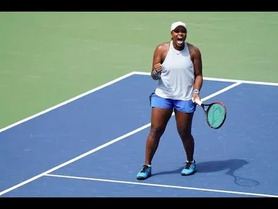Townsend extended her run at US Open by beating Cirstea - Highlights