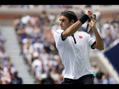 Federer too easy against Goffin in US Open 2019 4th round - Highlights