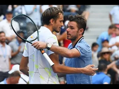 Highlights of Medvedev win over Wawrinka in US Open quarter final
