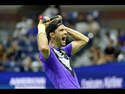 Highlights of Dimitrov win against Federer in US Open quarter-finals