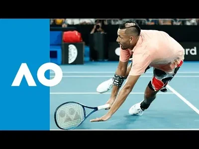 Kyrgios vs Khachanov extended highlights in Australian Open 3R