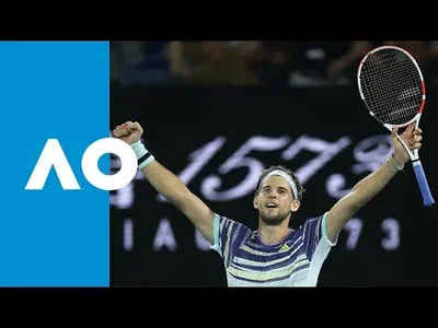 Highlights of Thiem win over Nadal in QF of the Australian Open