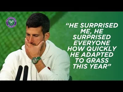 Djokovic Press Conference after losing Wimbledon's Final