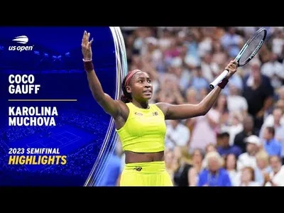 Highlights of Gauff win against Muchova in US Open Semifinal