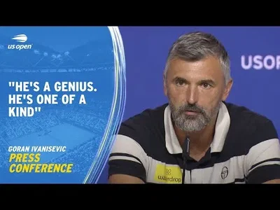 Ivanisevic (Djokovic's Coach) Press Conference after US Open Final