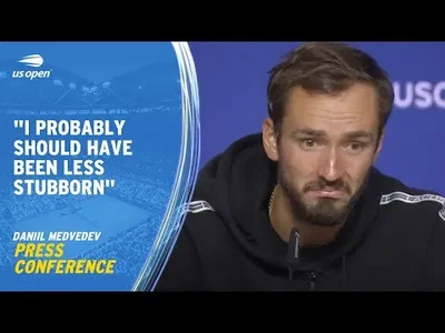 Medvedev Press Conference after US Open Final