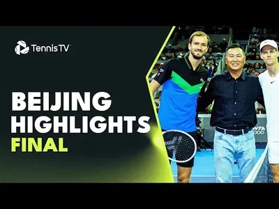 Highlights of Sinner win against Medvedev for the title in Beijing