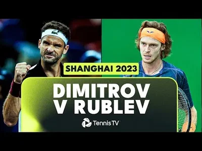 Hightlights of Rublev DRAMATIC win over Dimitrov in Shanghai