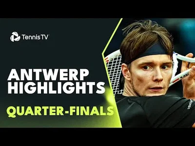 Tsitsipas, Bublik, Fils, highlights of the quarters in Antwerp