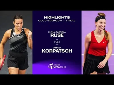 Highlights of Korpatsch winning 1st WTA title against Ruse in Cluj