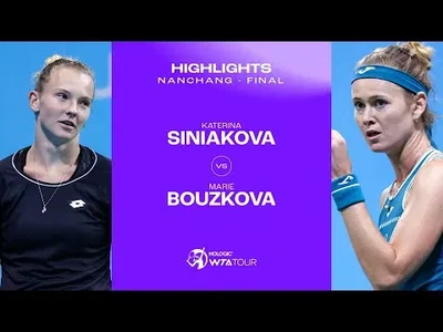 Highlights of Siniakova vs. Bouzkova uncredible final in Nachang