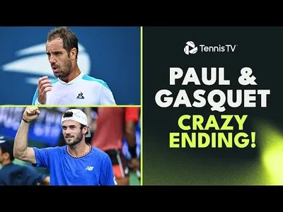 Highlights of Gasquet versus Paul CRAZY ENDING in Paris-Bercy!