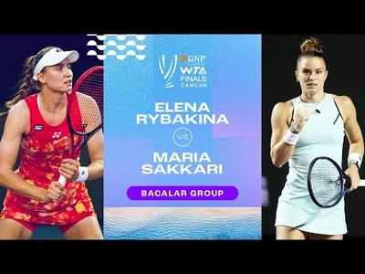 Highlights of huge battle between Rybakina and Sakkari in WTA Finals Group Stage