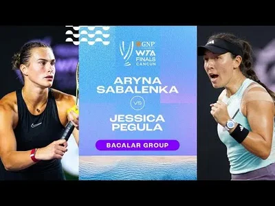 Highlights of Pegula upseting Sabalenka in WTA Finals Group Stage