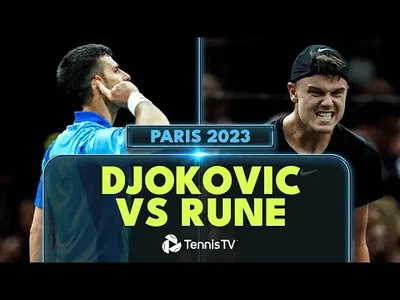 Highlights of Djokovic vs Rune THRILLER in Paris-Bercy!
