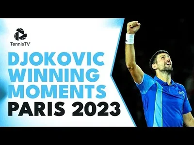 Djokovic-Dimitrov, the trophy ceremony in Paris