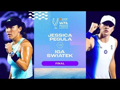 Highlghts of Swiatek trashing Pegula in 2023 WTA Finals Final