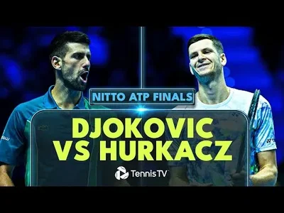 Highlights of Djokovic difficult victory over Hurkacz in Turin