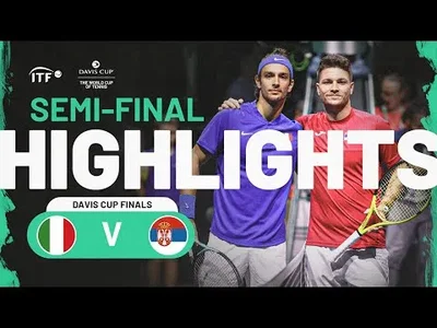 Highlights of Kecmanovic win over Musetti in Davis Cup 2023 semis