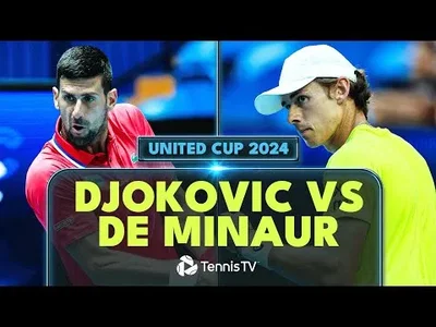 Highlights of Djokovic defeat against De Minaur in United Cup quarters