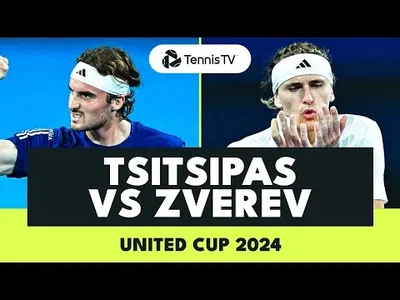 Highlights of Zverev entertaining win over Tsitsipas in United Cup