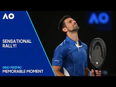 What a point from Prizmic against Djokovic at the Australian Open!