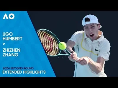 Highlights of Humbert's win over Zhang at the Australian Open