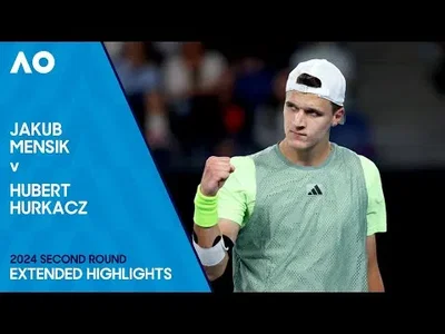 Highlights of huge Mensik v Hurkacz battle at the Australian Open
