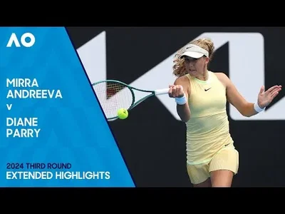 Highlights of Andreeva UNREAL comeback against Parry in Melbourne