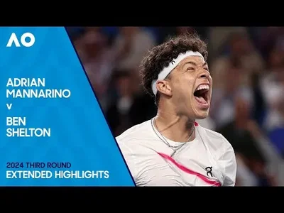 Highlights of Shelton v Mannarino EPIC clash at the Australian Open