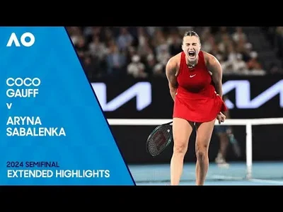 Highlights of Sabalenka's win over Gauff at the Australian Open