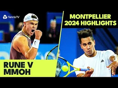 Faits saillants de la victoire de Rune contre Mmoh à Montpellier