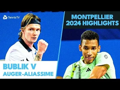 Faits saillants de la victoire de Bublik sur Auger-Aliassime à Montpellier