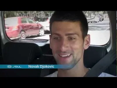 Novak Djokovic The Open Drive: Australian Open 2012 brought to you by Kia