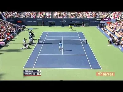 Federer vs Verdasco Highlights (US Open 2012)