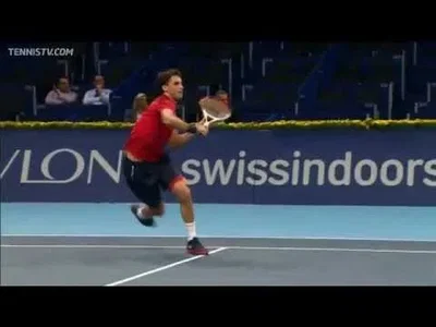 Dimitrov's Hot Shot - Basel 2012 R1