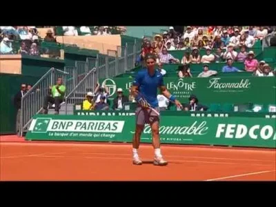 Nadal hits hot shot of the day at Monte-Carlo (Thursday)