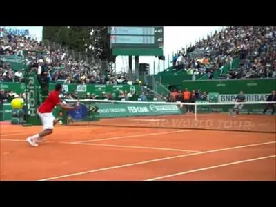 Top 5 of the best hot shots of this Monte-Carlo Rolex Masters 2014