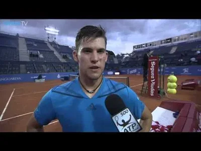 Tuesday Hot Shot from Thiem on the clay of Barcelona