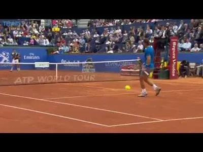Almagro hits backhand Hot Shot as he beats Nadal in Barcelona