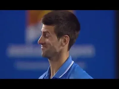 Djokovic doesn't realize that he won the set - Australian Open 2015