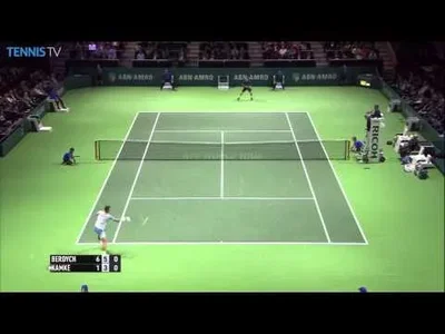 What a Hot Shot from Kamke against Berdych in Rotterdam