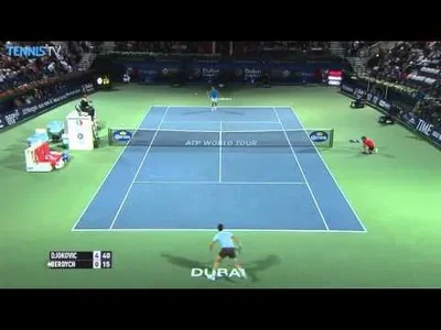 Superb defense from Berdych against Djokovic in Dubai
