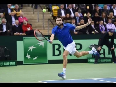 Highlights of Simon victory over Struff in Davis Cup
