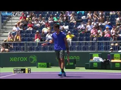 Dolgopolov takes it easy faces Bellucci in Miami