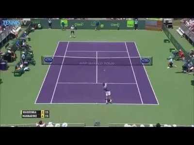 Great sportsmanship by Wawrinka versus Mannarino in Miami