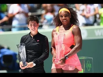 Highlights Serena Williams vs Suarez Navarro in Miami's Final
