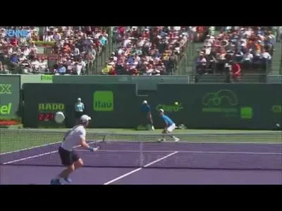 Djokovic was everywhere against Murray in Miami final